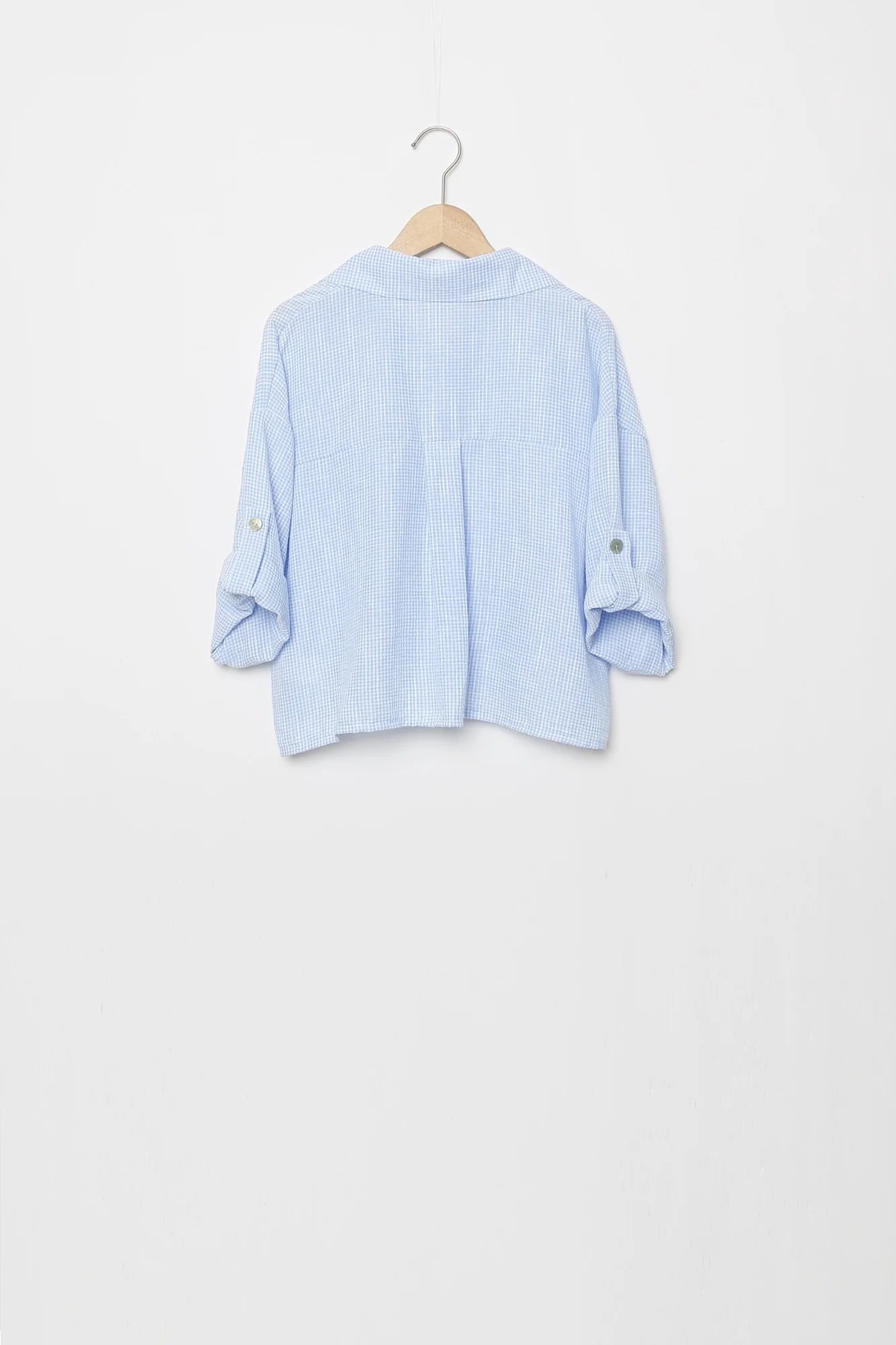 camisa Vichy Nudo Chic