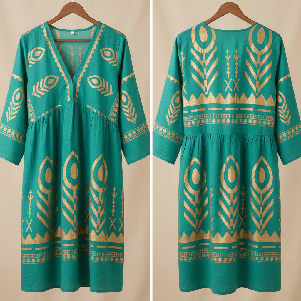 VESTIDO BOHEMIANO NAIA