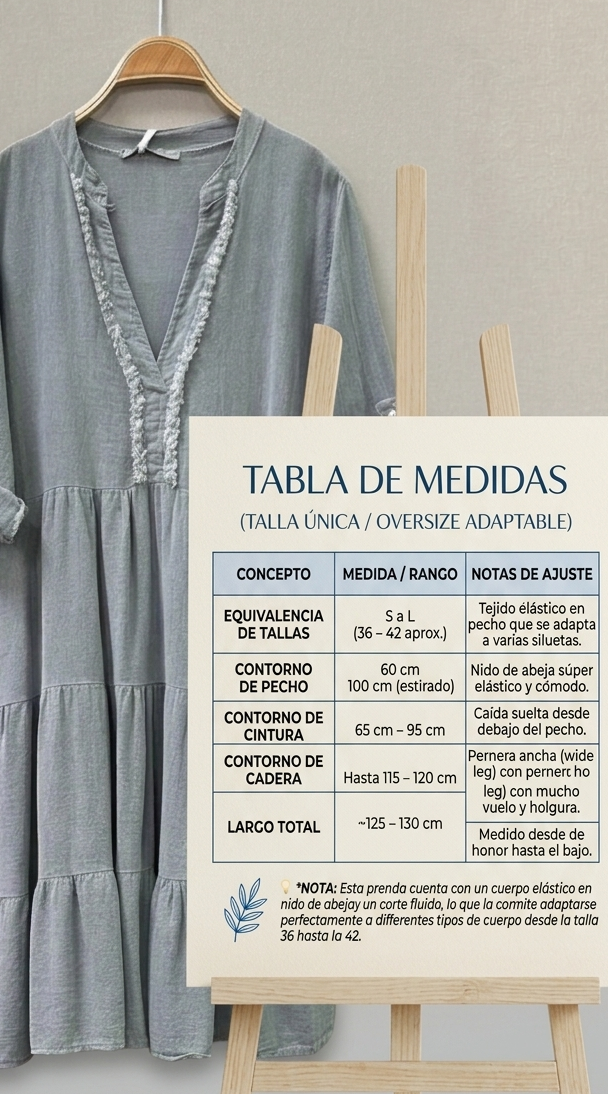 Vestido Midi Holgado Olimpia