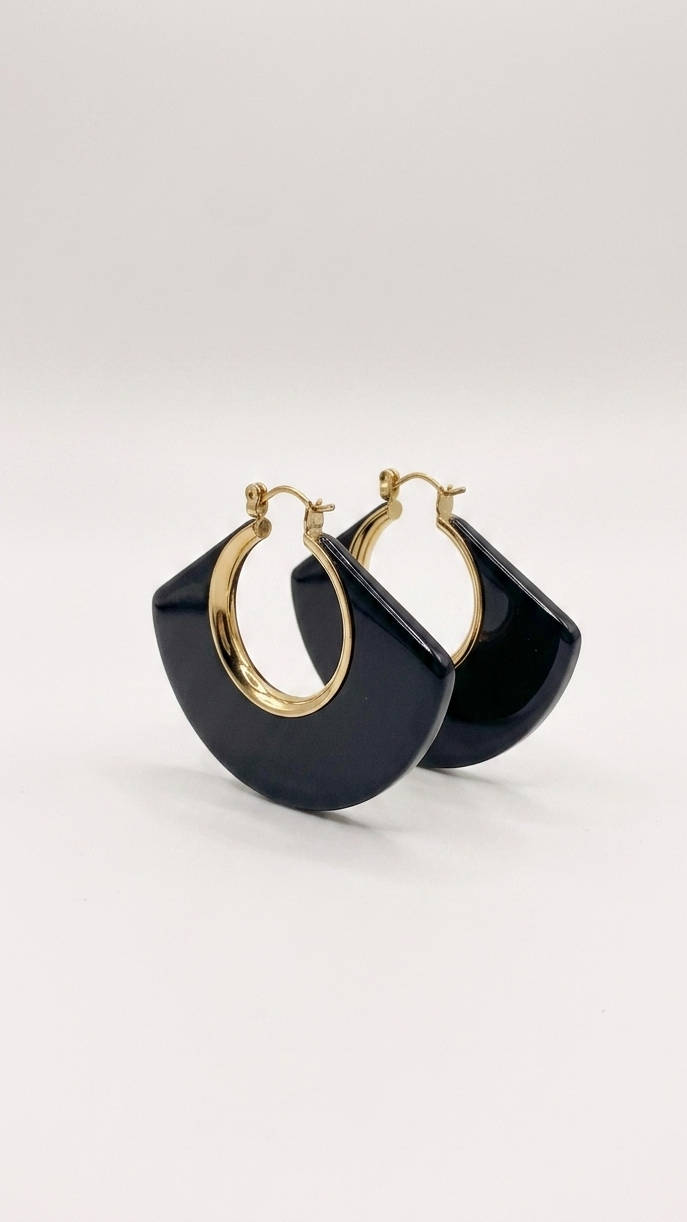 Pendientes Media Luna