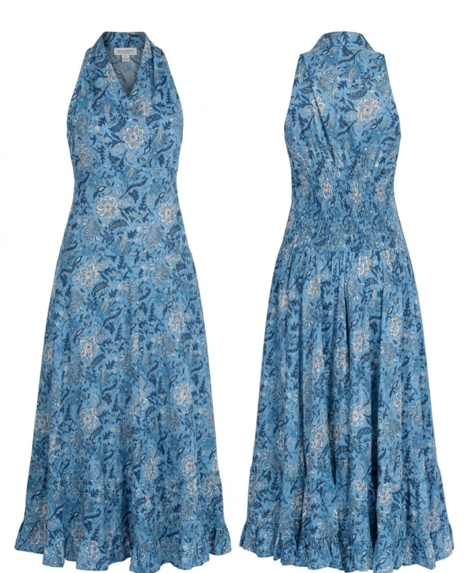 Vestido Largo Magnolia – Celeste Boho