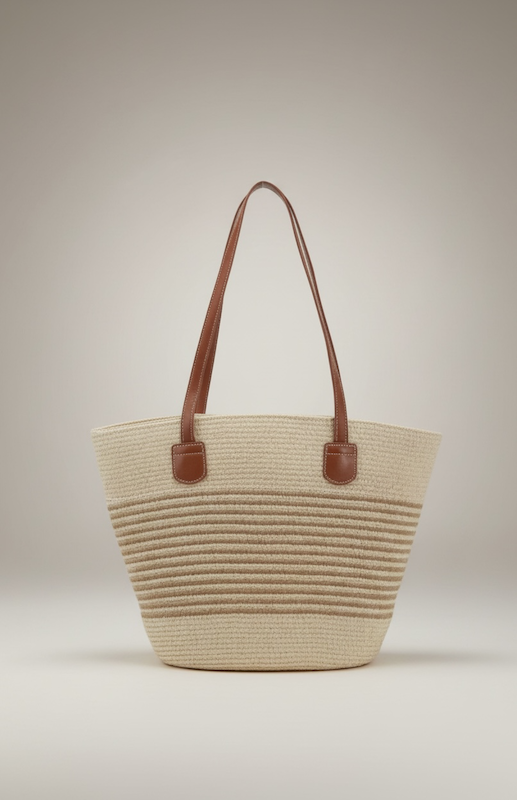 Bolso de mano Rayas