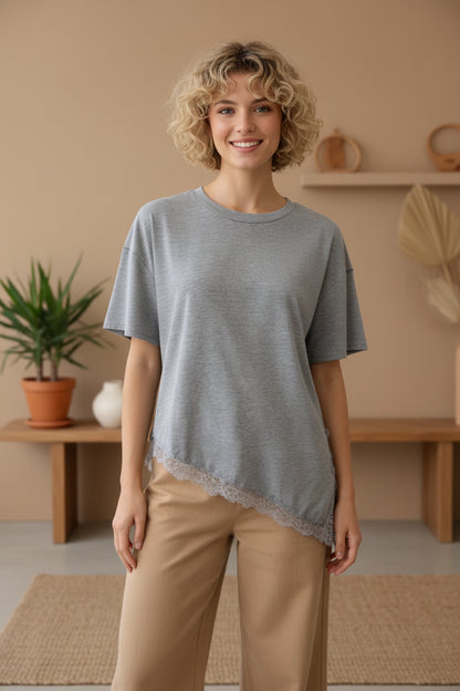 Camiseta Encaje