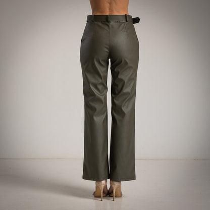 Pantalón Palazzo ecopiel