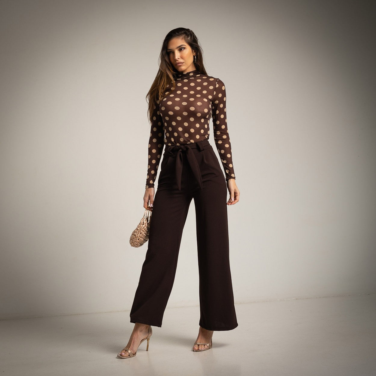 Pantalón Crepe lazo