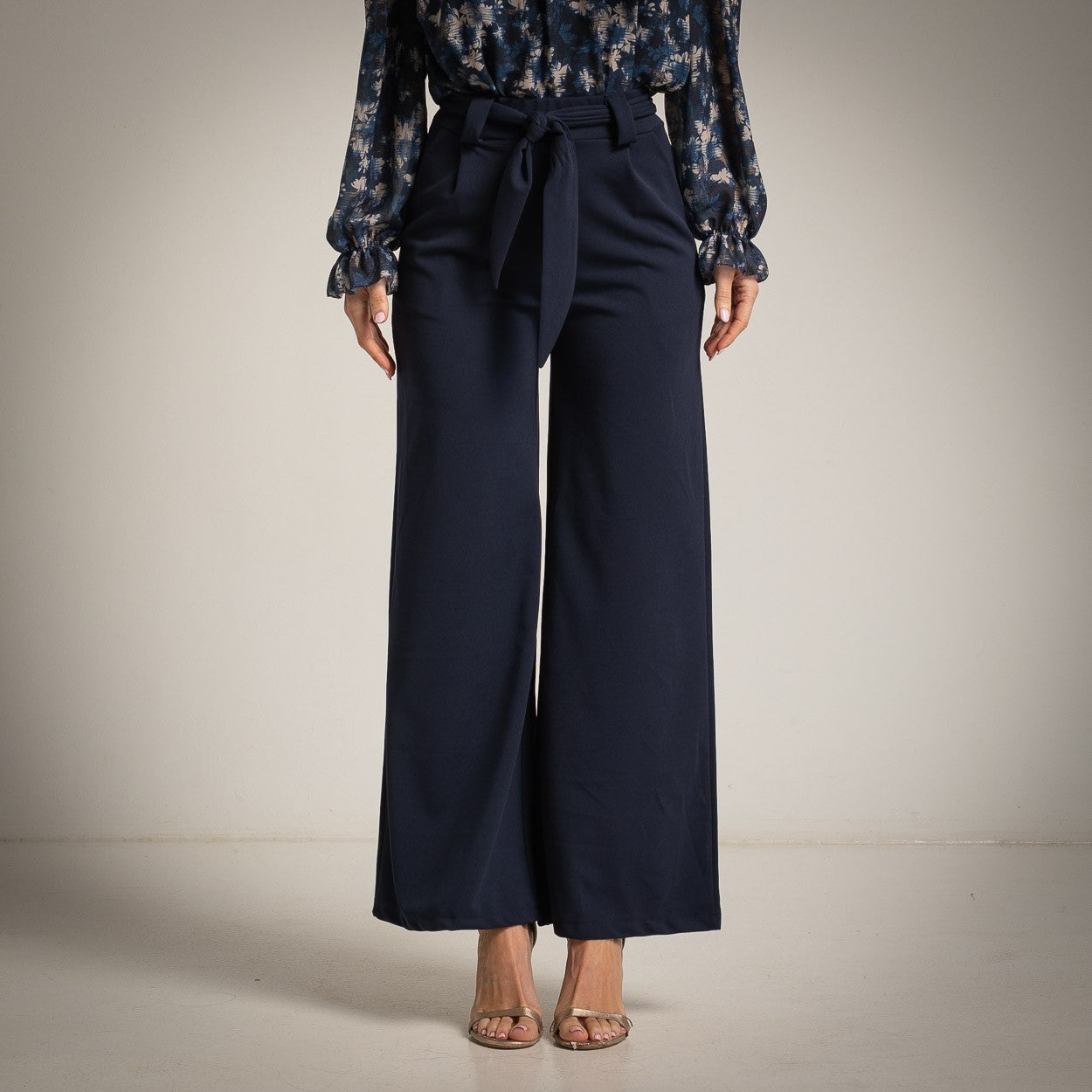 Pantalón Crepe lazo