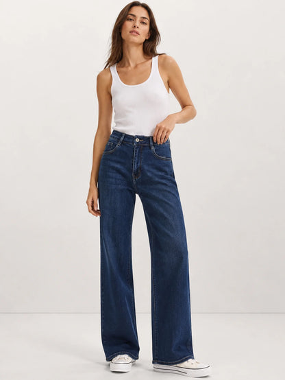 Jeans Strech Wide Leg