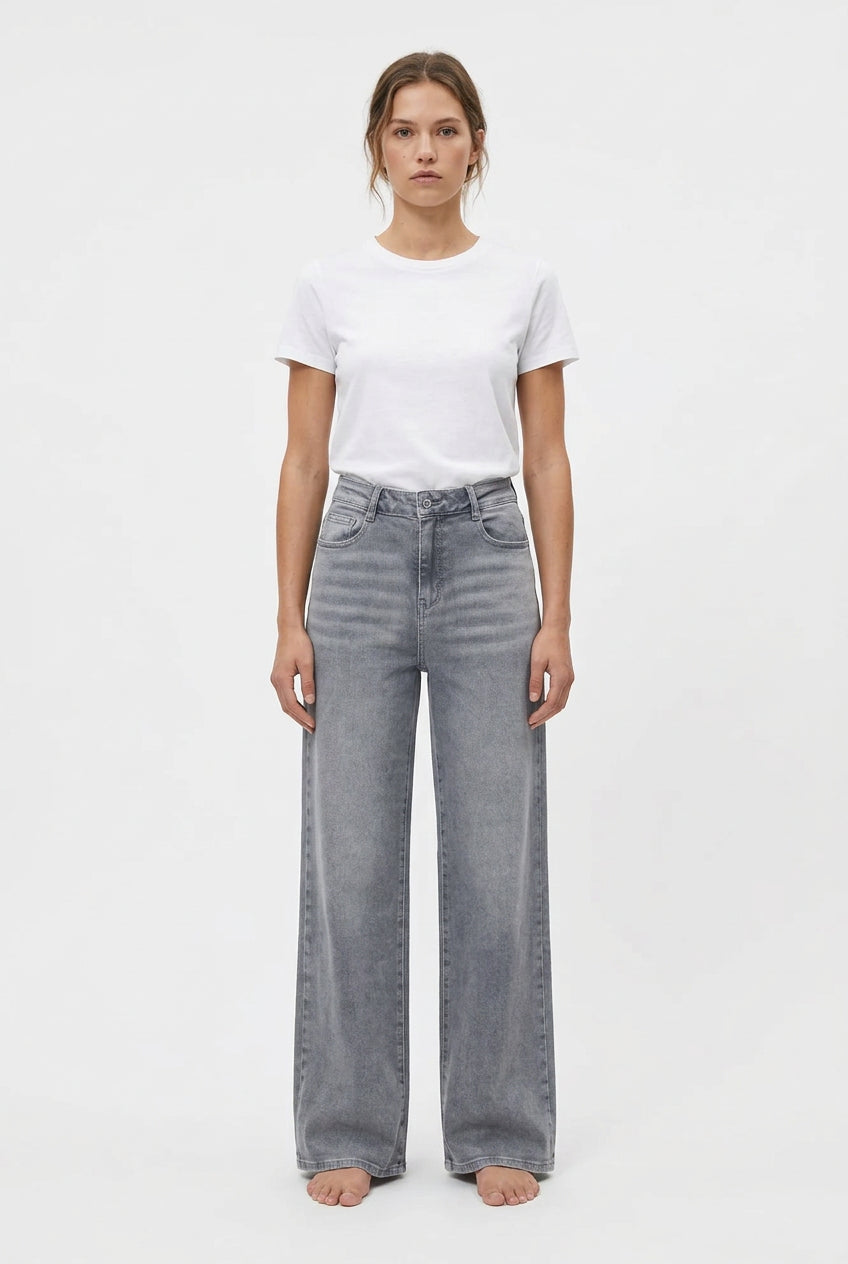 Jeans Strech Wide Leg