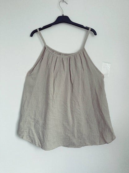 Top de gasa de algodón LMM-T8470
