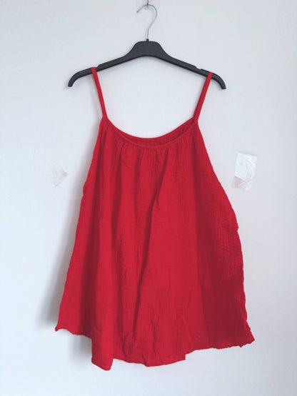Top de gasa de algodón LMM-T8470
