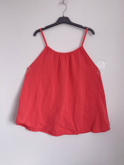 Top de gasa de algodón LMM-T8470