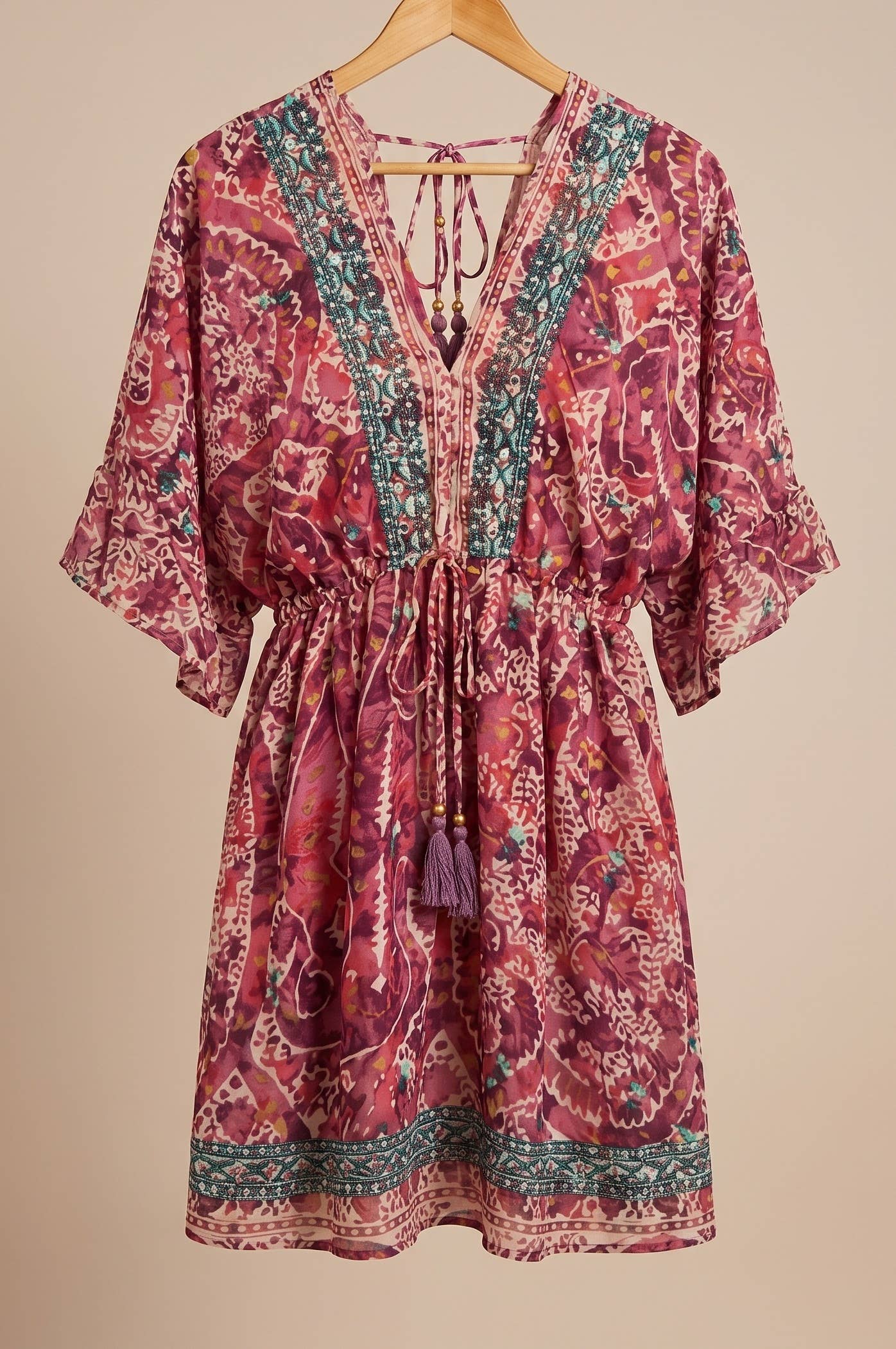VESTIDO CORTO ISLA AL251