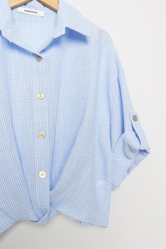 camisa Vichy Nudo Chic