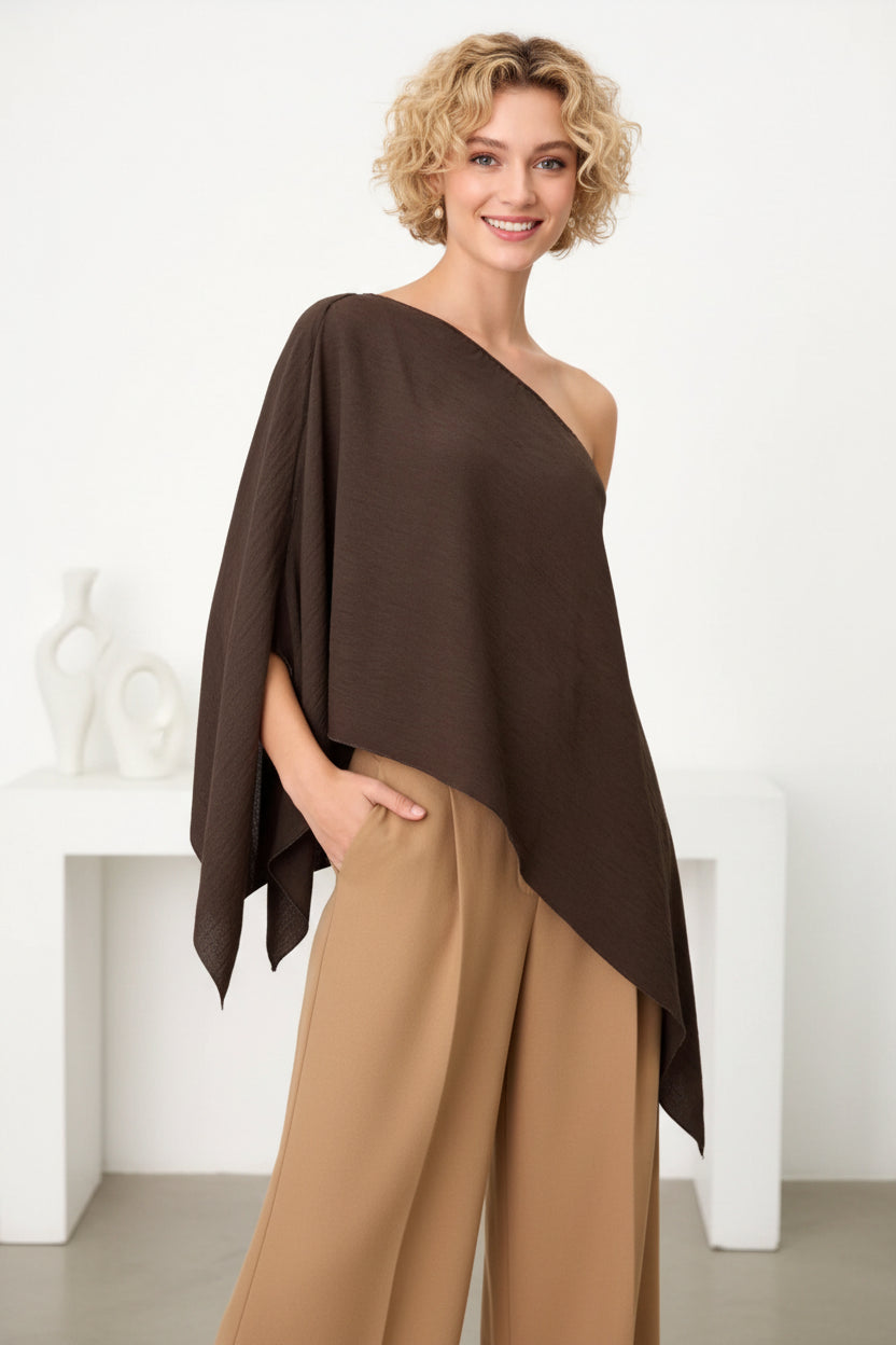 Poncho Asimetrico