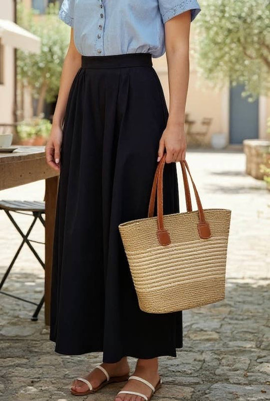 Bolso de mano Rayas
