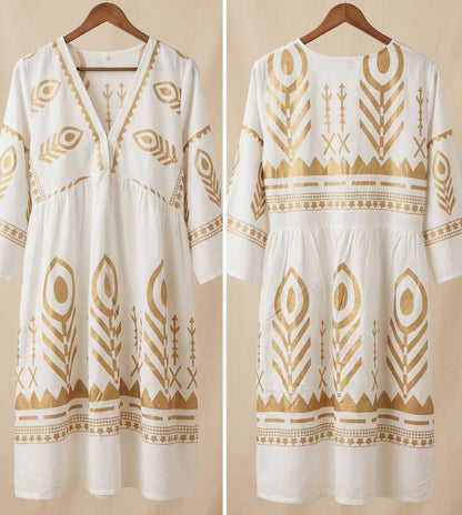 VESTIDO BOHEMIANO NAIA I26-162