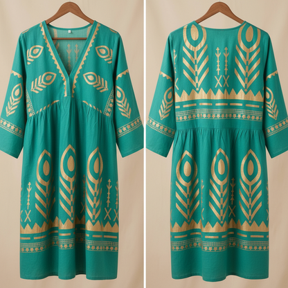 VESTIDO BOHEMIANO NAIA