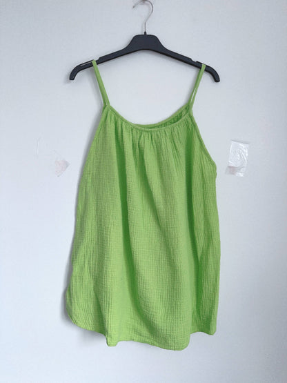 Top de gasa de algodón LMM-T8470