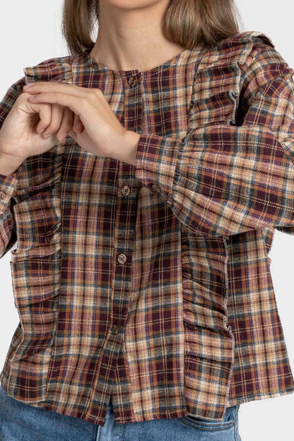 Blusa Cuadro Romantico