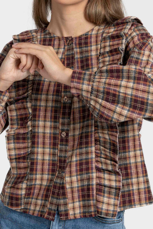 Blusa Cuadro Romantico