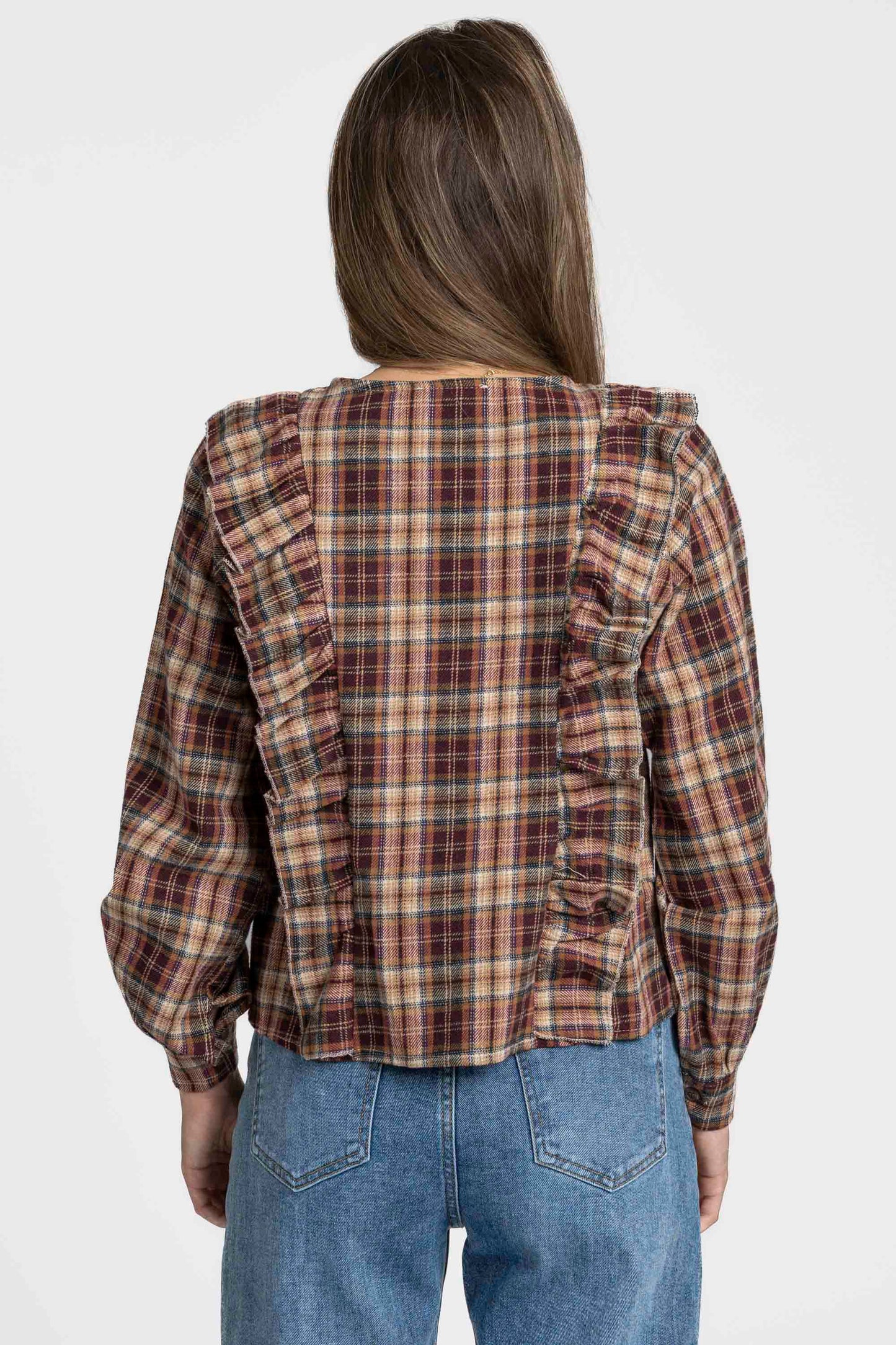 Blusa Cuadro Romantico