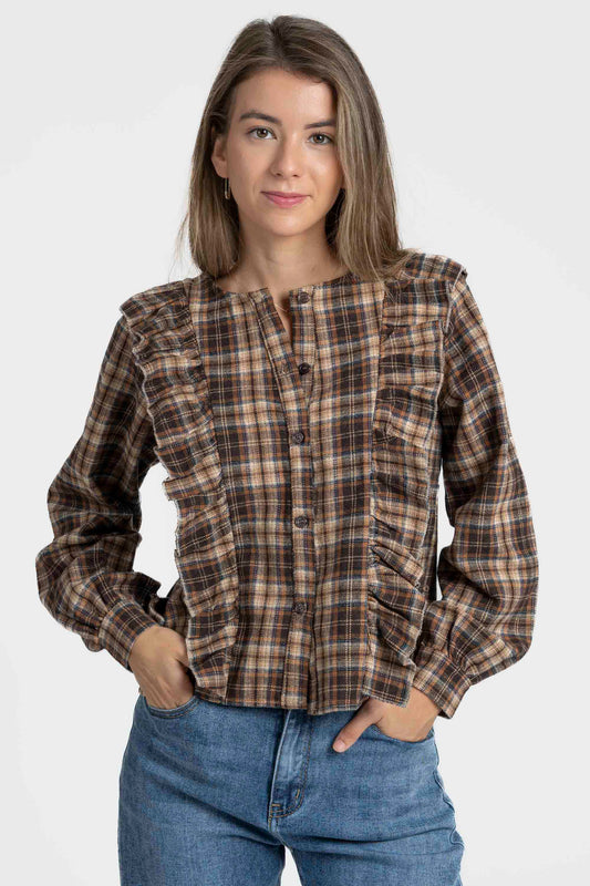 Blusa Cuadro Romantico