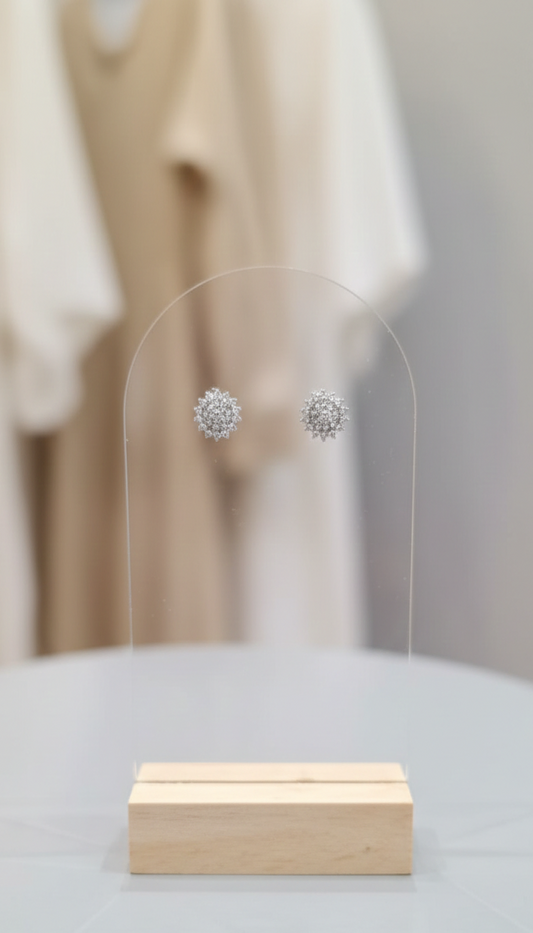 Pendientes "Nebulosa de Brillantes"