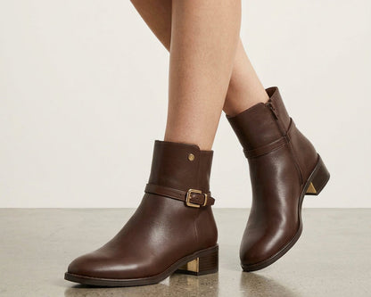 Botin cuero