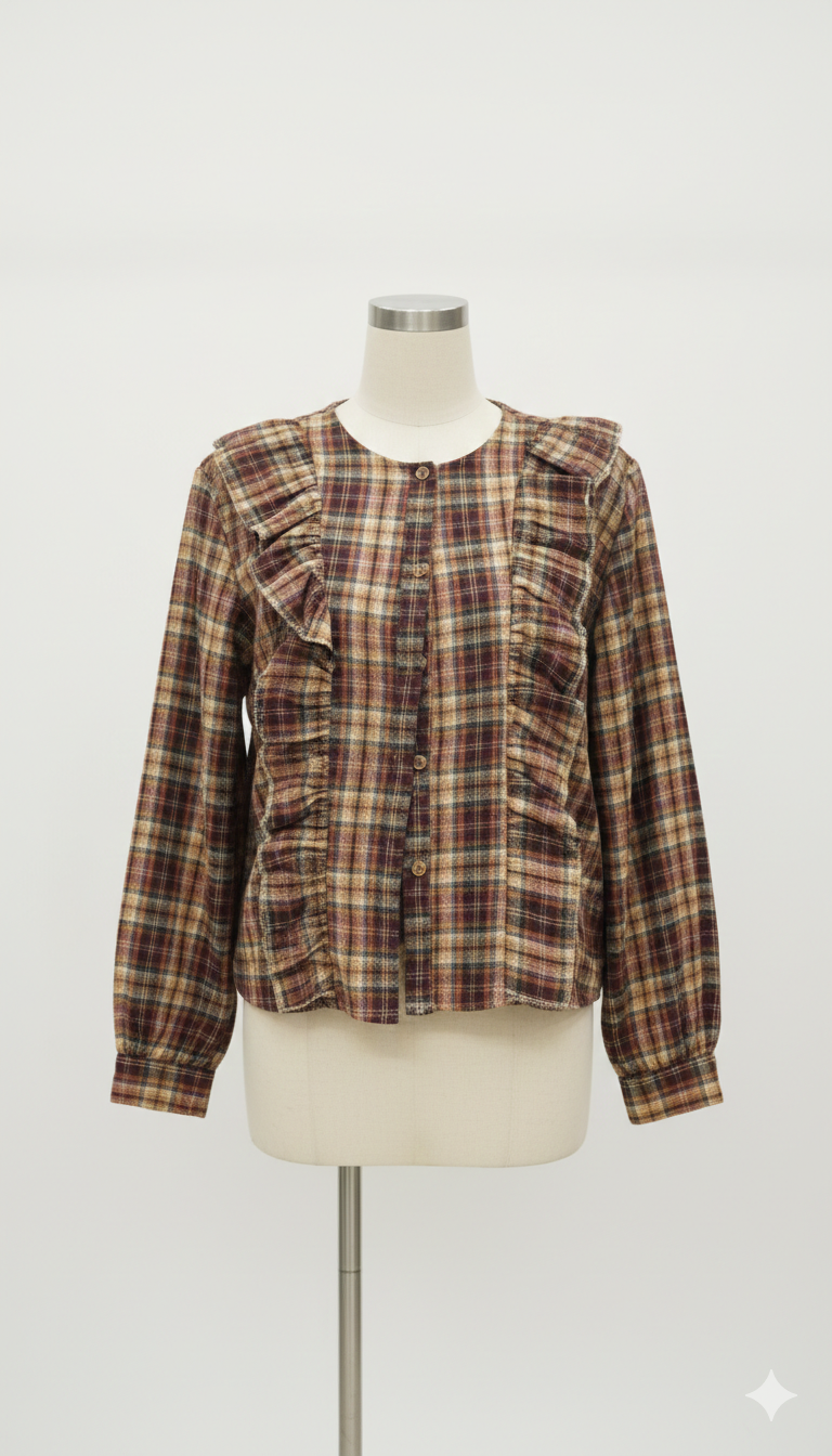 Blusa Cuadro Romantico