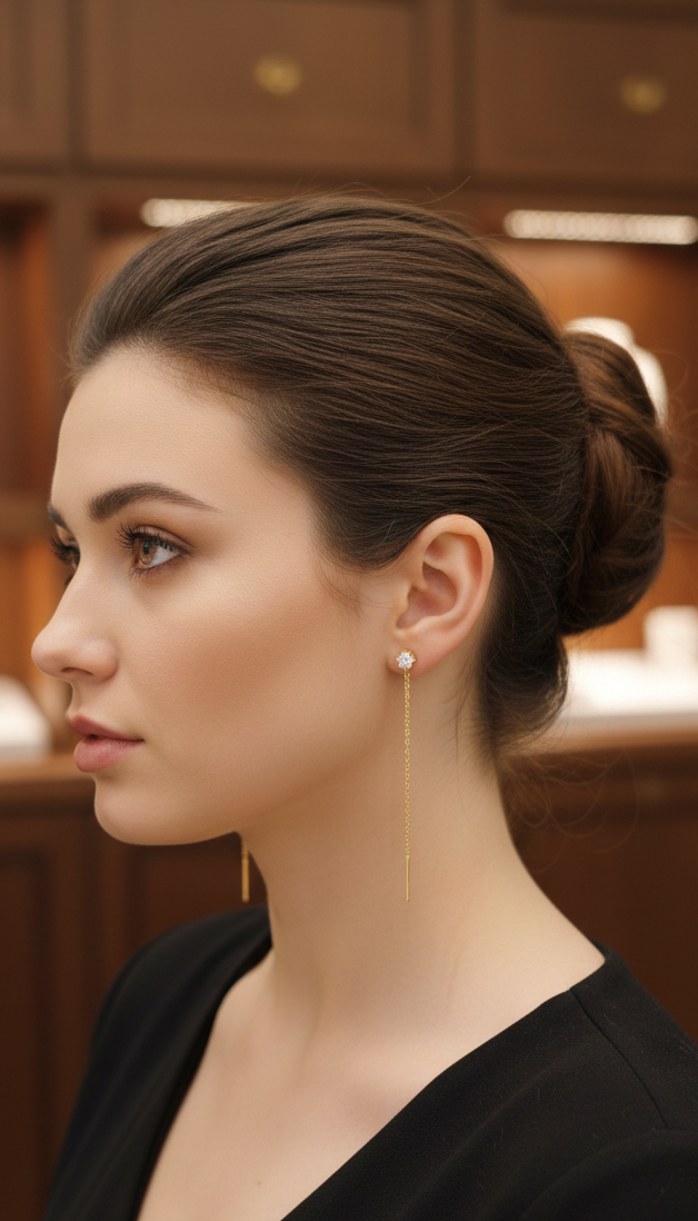 Pendientes "Lluvia de Estrellas"