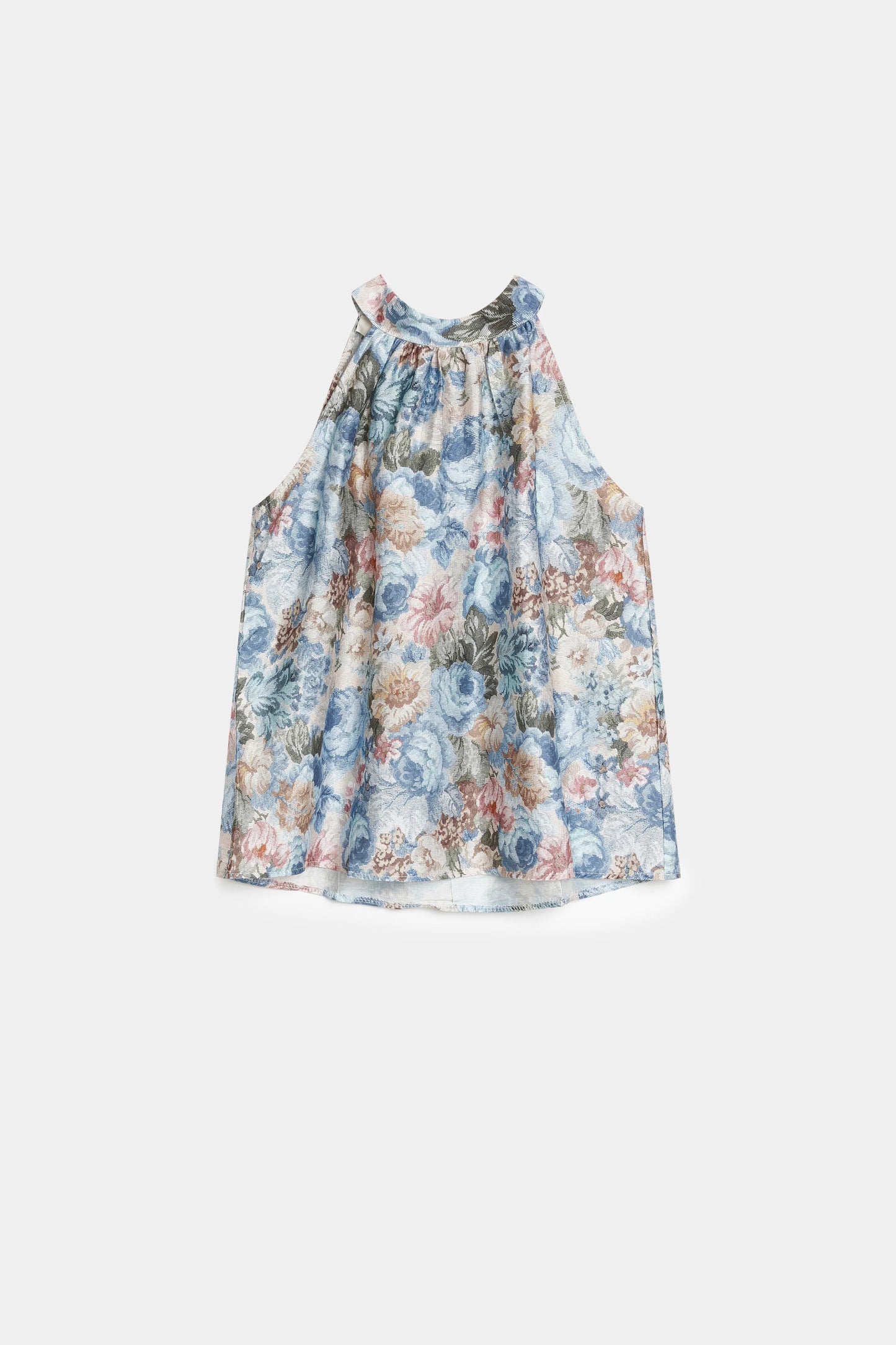 TOP HALTER FLORES