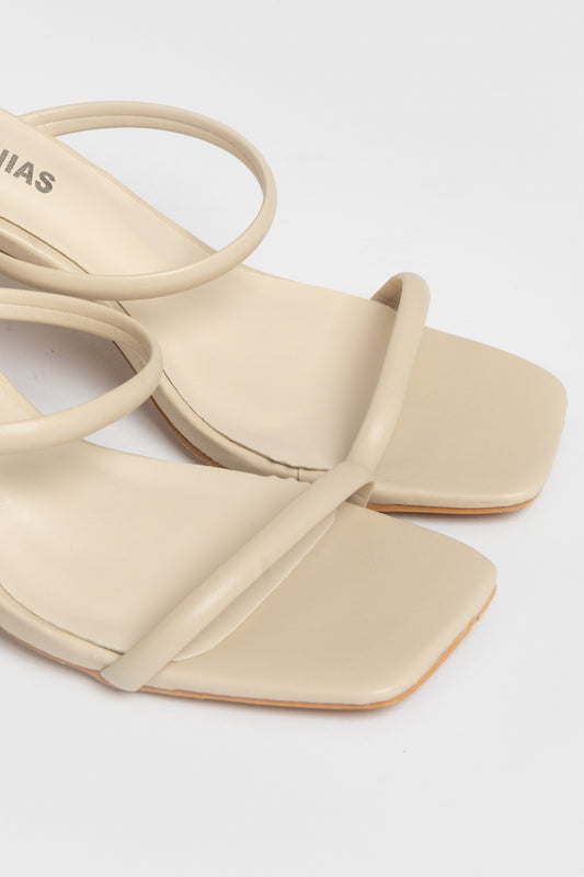 Sandalias "Crema Delicada"