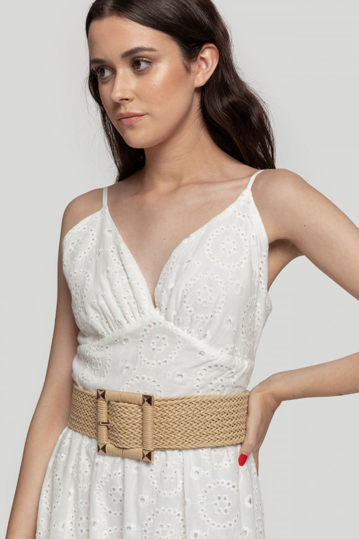 Vestido Embroidered Grace