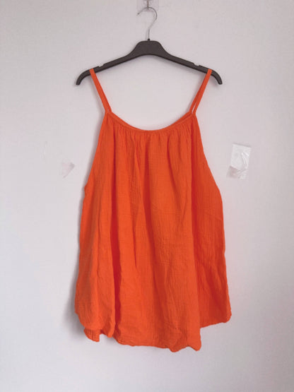 Top de gasa de algodón LMM-T8470