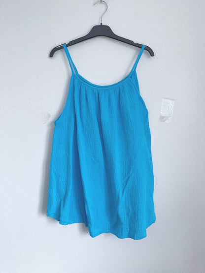 Top de gasa de algodón LMM-T8470