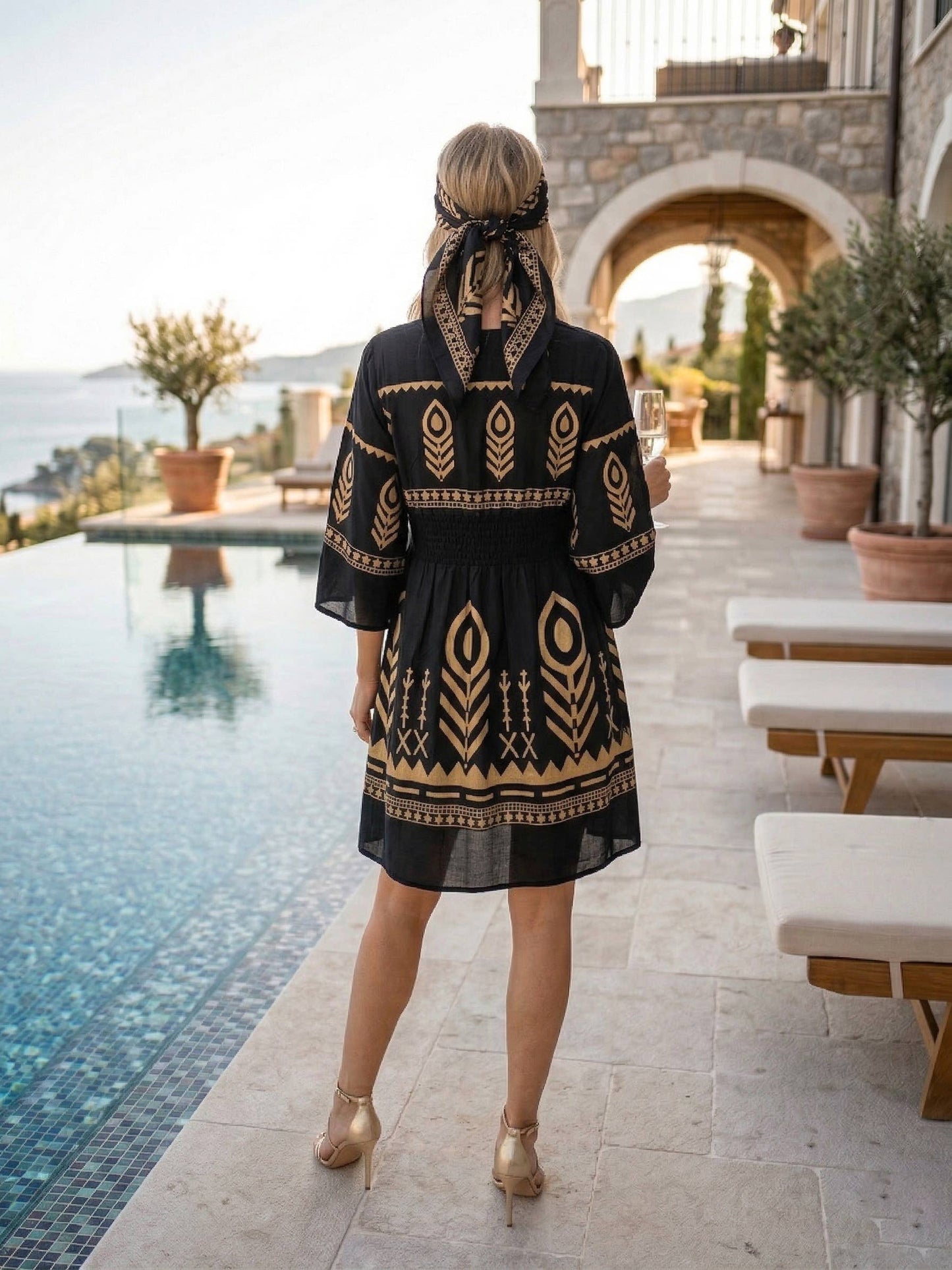 VESTIDO BOHEMIANO NAIA I26-162