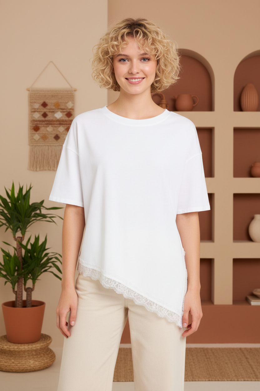 Camiseta Encaje