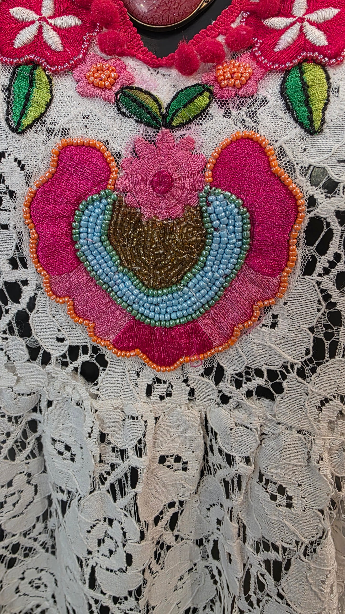 Blusa Flor encaje