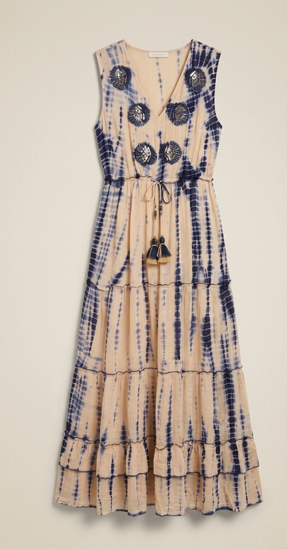 Vestido Bordado Lurex