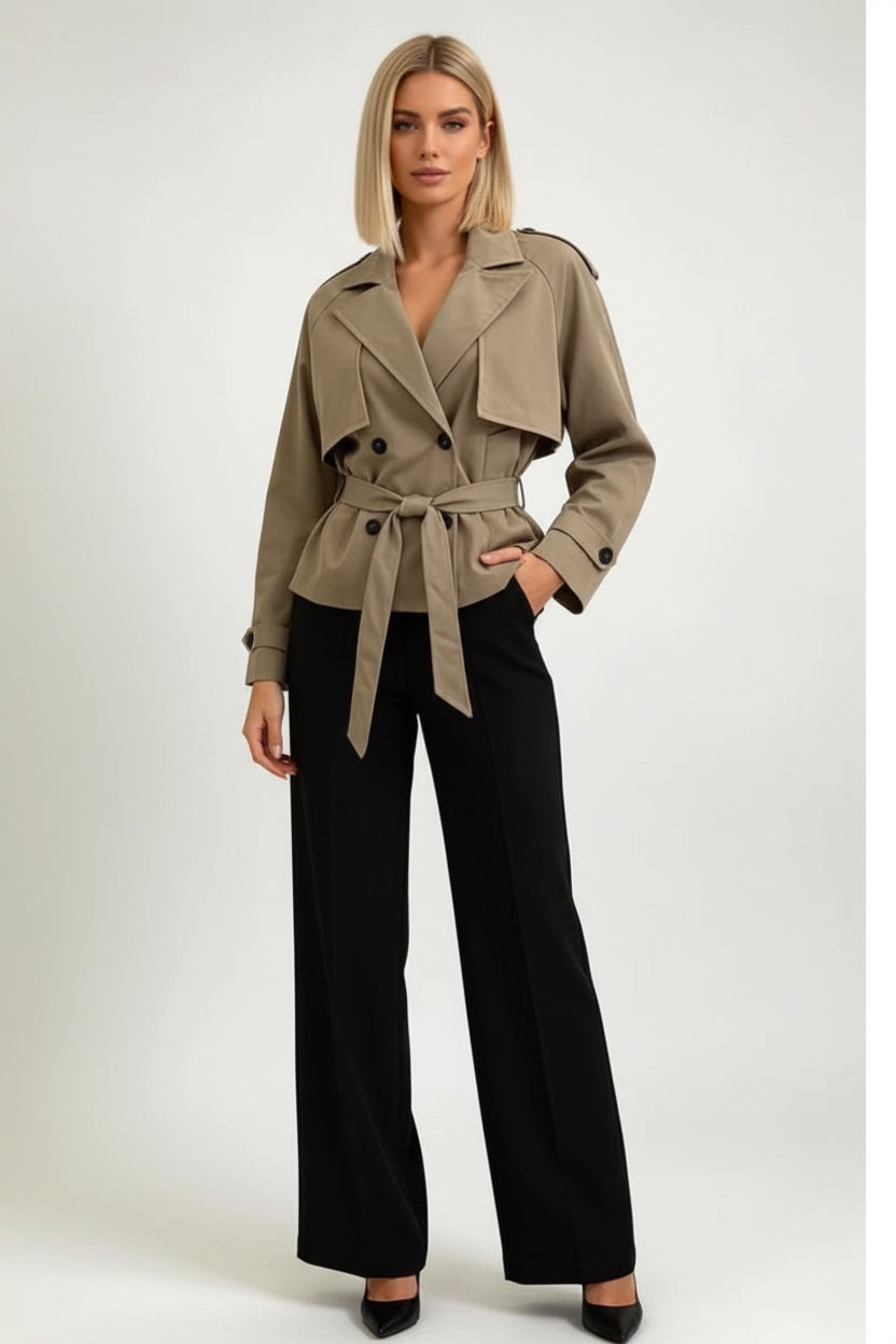 Chaqueta Gabardina Corta