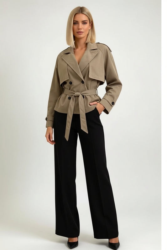 Chaqueta Gabardina Corta