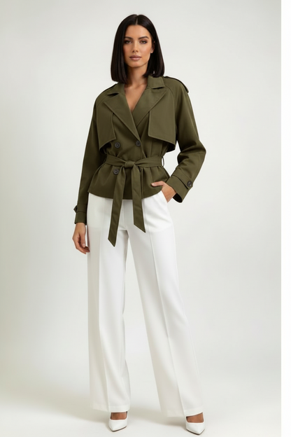 Chaqueta Gabardina Corta